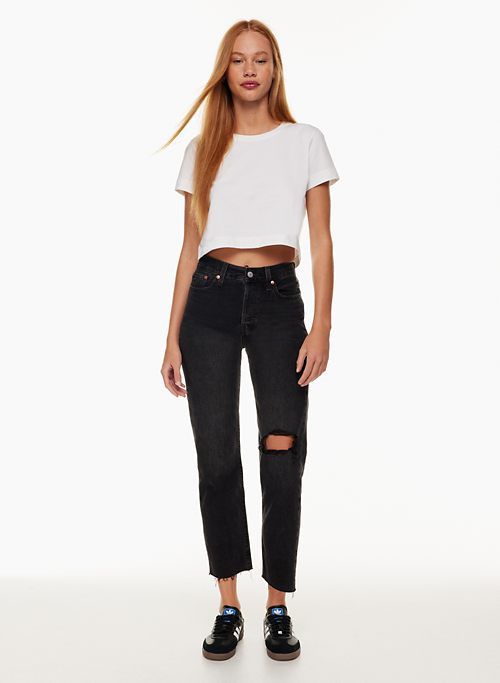 wedgie straight jean sold by Aritzia