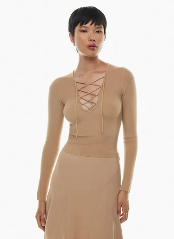 tether sweater sold by Aritzia