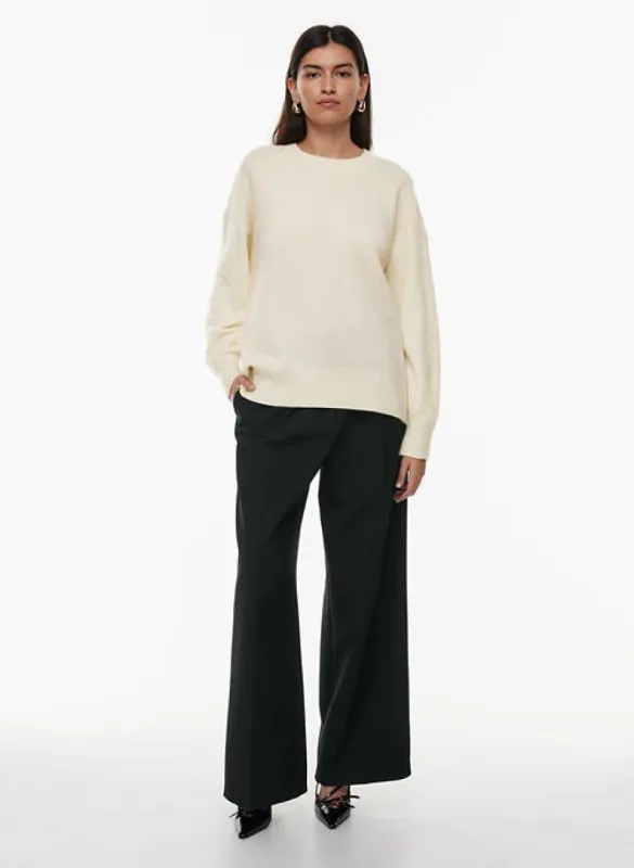 luxe cashmere toba sweater sold by Aritzia
