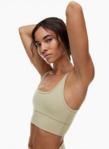 butter mini longline bra top - a/b sold by Aritzia