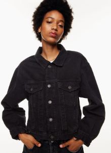 shrunken charli jacket sold by Aritzia