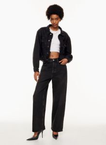 shrunken charli jacket sold by Aritzia