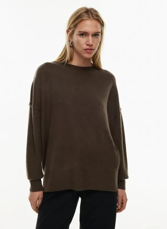 mount luxe cashmere sweater sold by Aritzia