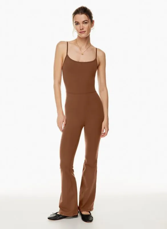 divinity flare jumpsuit sold by Aritzia