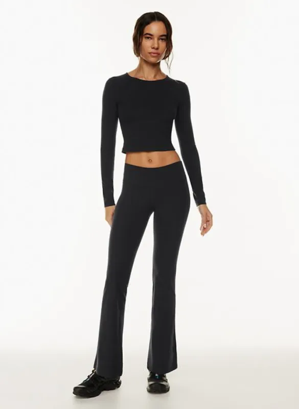 tnabutter™ atmosphere flare lo-rise legging sold by Aritzia