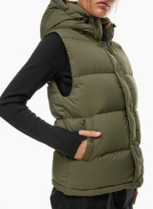 the super puff™ vest sold by Aritzia