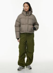 the supersize puff™ shorty sold by Aritzia