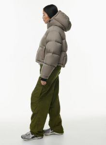 the supersize puff™ shorty sold by Aritzia