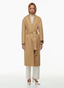 alcove double face coat sold by Aritzia