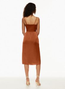 magdalena satin dress sold by Aritzia