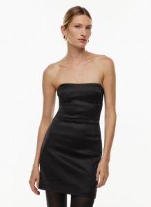 revenge satin dress sold by Aritzia