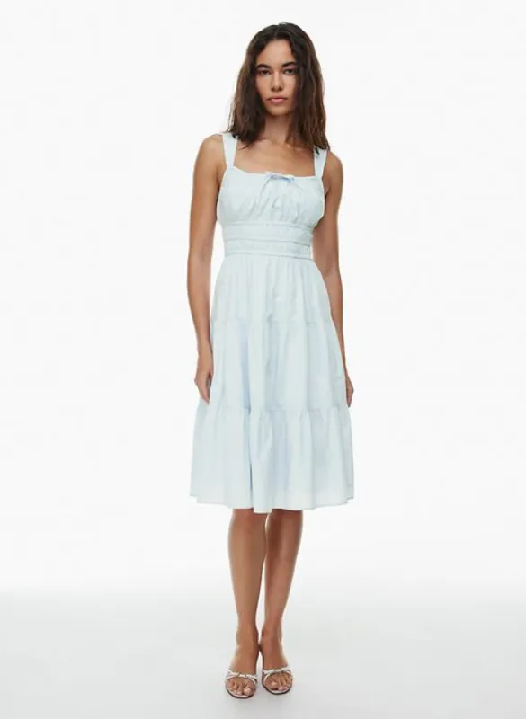 martine poplin midi dress sold by Aritzia