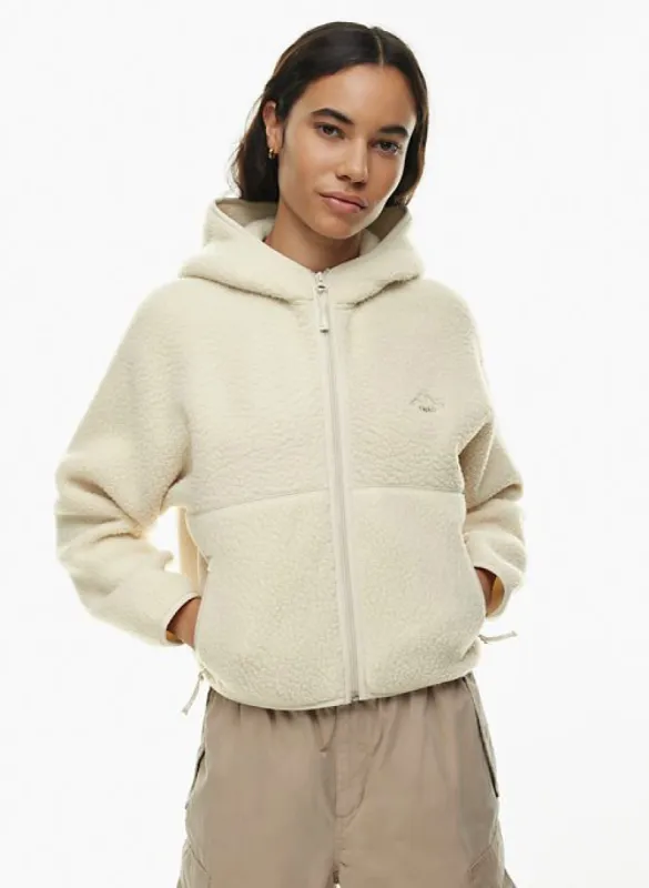 bigfoot polar peak zip hoodie sold by Aritzia