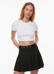 besthug™ little ribbed cropped t-shirt sold by Aritzia