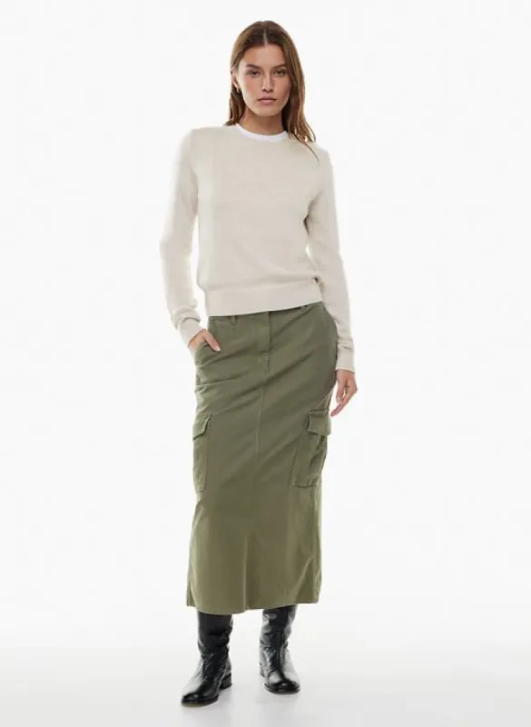 ether cargo skirt sold by Aritzia