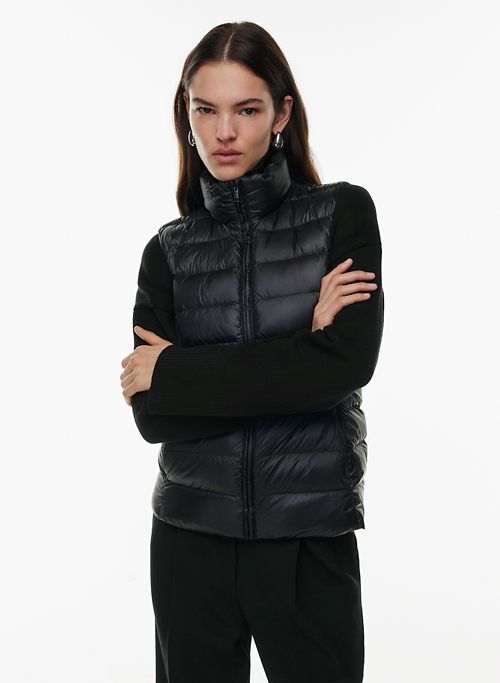 layer-up puffer vest sold by Aritzia