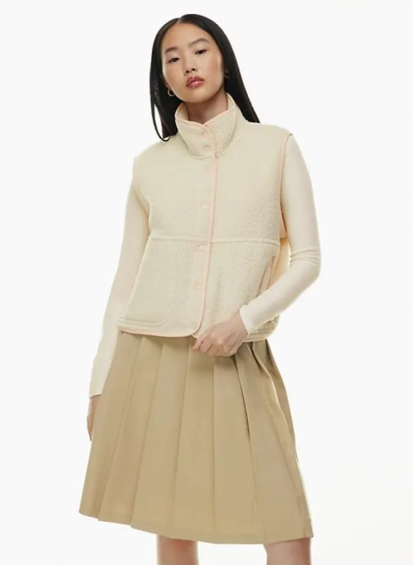 bigfoot polar snowbank vest sold by Aritzia