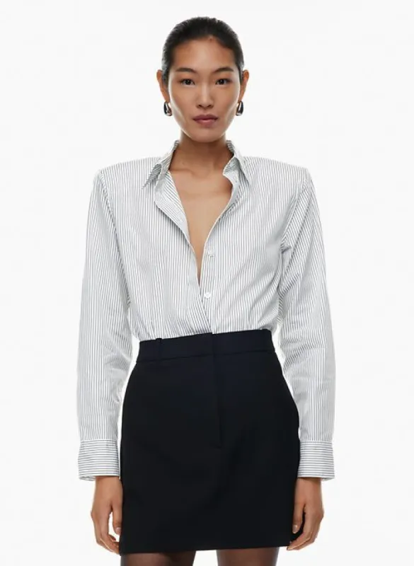 career poplin shirt sold by Aritzia