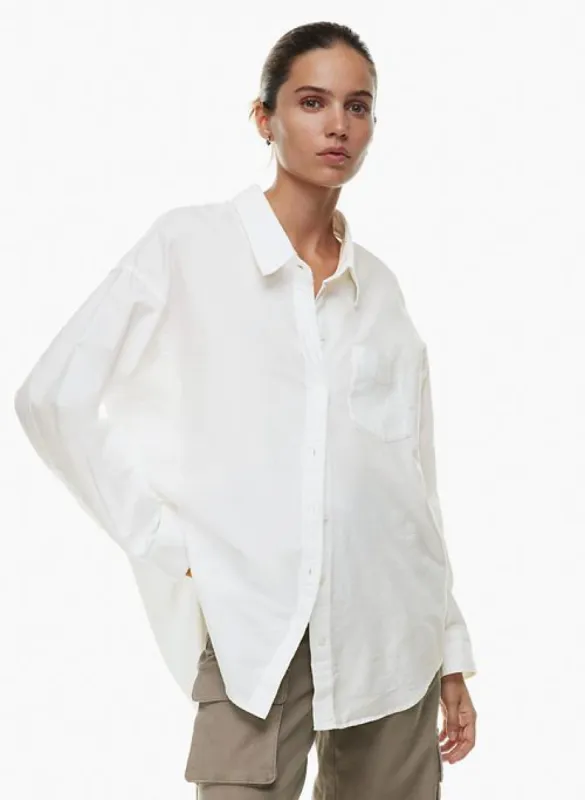 relaxed oxford shirt sold by Aritzia