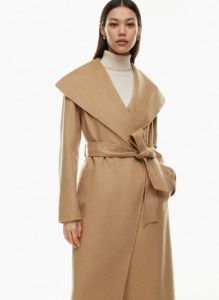 portfolio double face coat sold by Aritzia