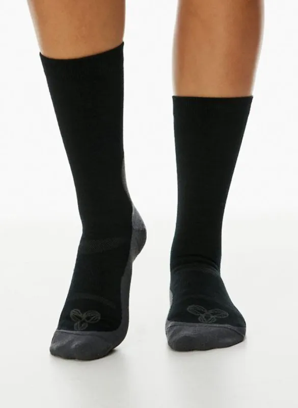 hike lite crew sock sold by Aritzia