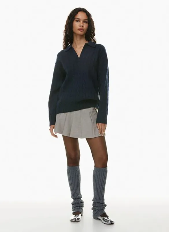peggy polo sweater sold by Aritzia