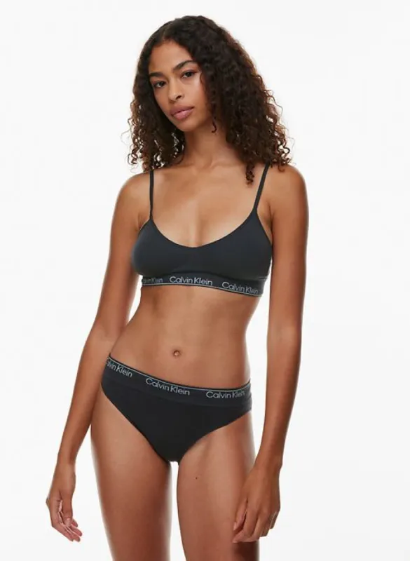 modern cotton seamless bikini sold by Aritzia