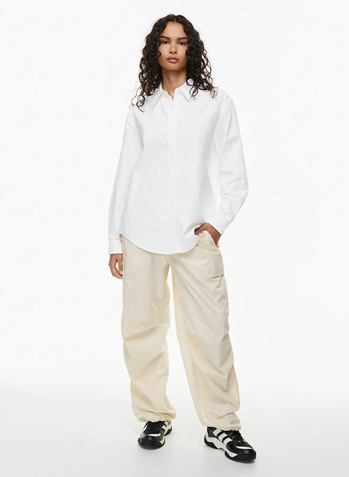 route oxford shirt sold by Aritzia