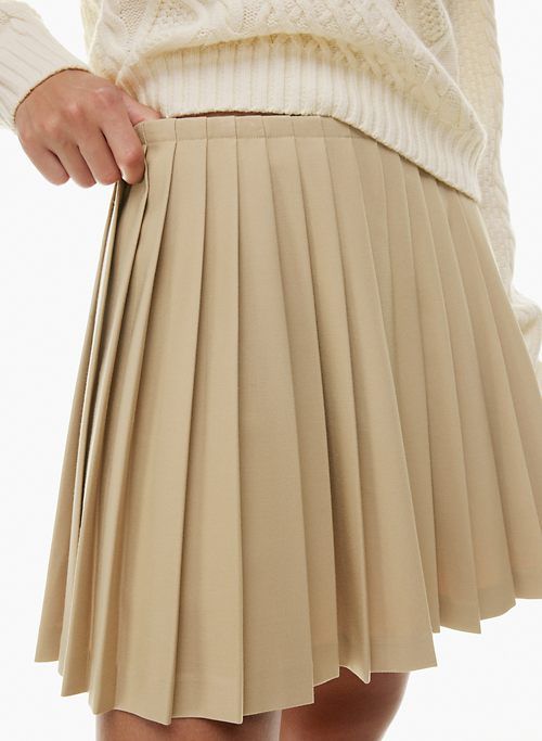 epiphany pleated skirt sold by Aritzia product image thumbnail 3