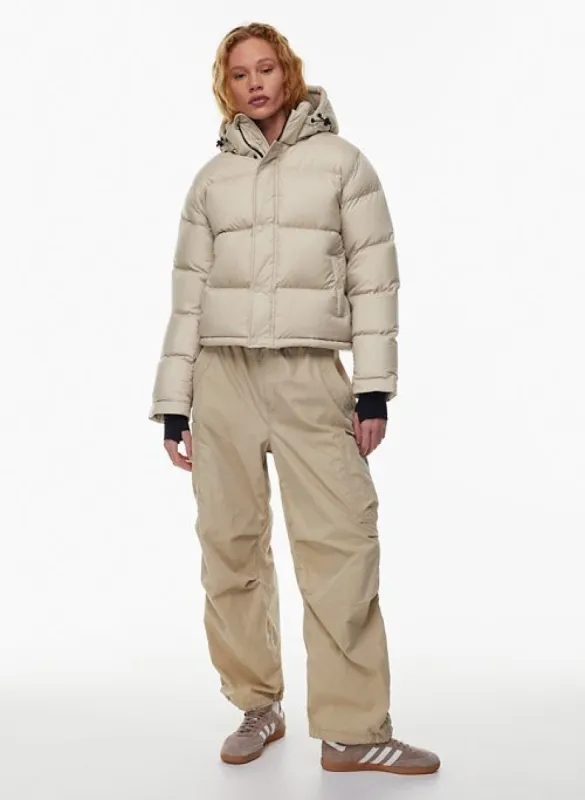 the super puff™ shorty sold by Aritzia