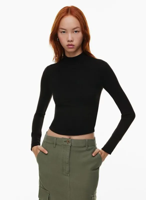 sparrow mockneck sold by Aritzia