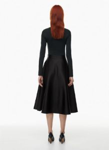 futurism satin skirt sold by Aritzia