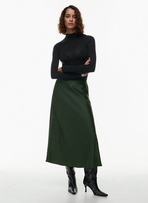 theater satin skirt sold by Aritzia