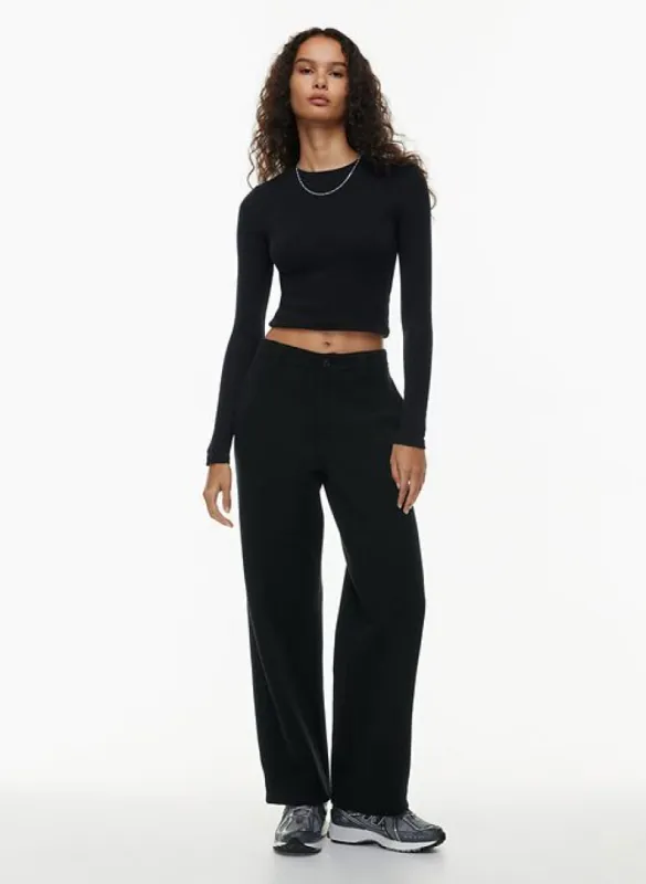 cozy fleece mega trouser sweatpant sold by Aritzia
