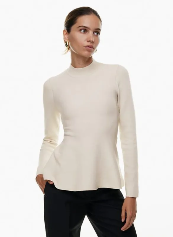 sculpt knit trajectory turtleneck sold by Aritzia