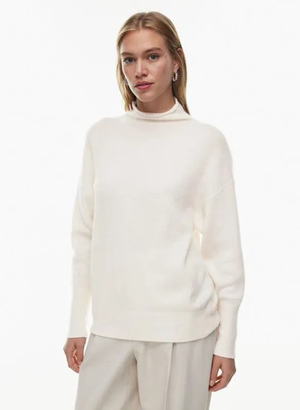 luxe cashmere format turtleneck sold by Aritzia