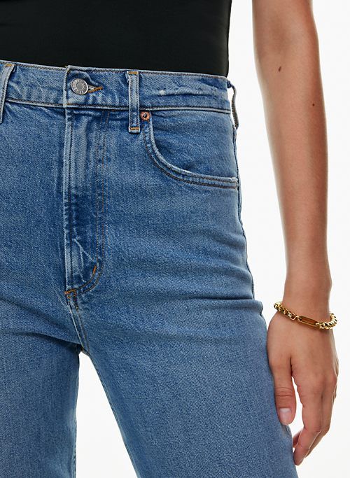 high rise stovepipe jean sold by Aritzia product image thumbnail 5