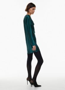 gio satin dress sold by Aritzia