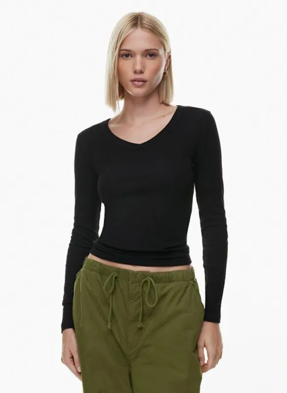 soft standard™ treble longsleeve sold by Aritzia