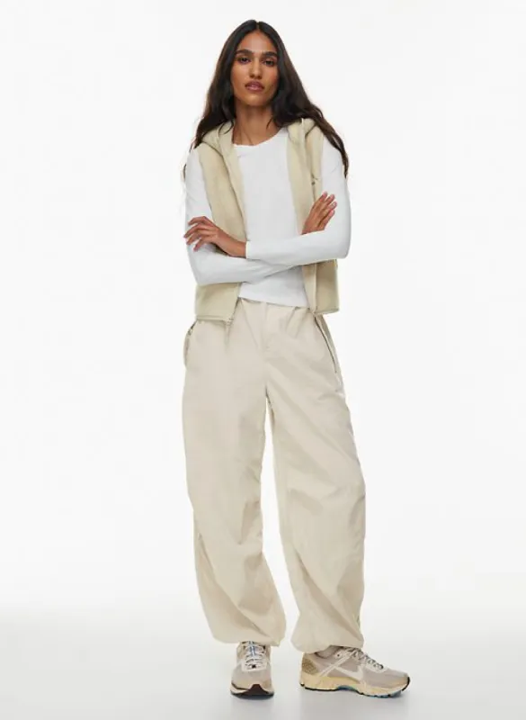 aviator parachute pant sold by Aritzia