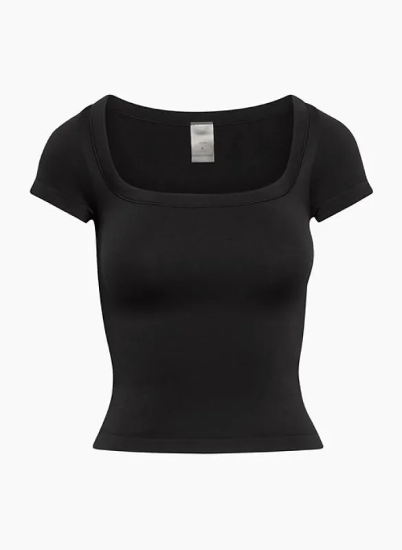 sinch smooth willow squareneck t-shirt sold by Aritzia
