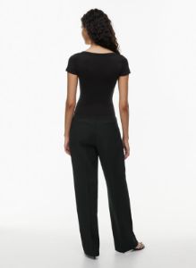 sinch smooth willow v-neck t-shirt sold by Aritzia