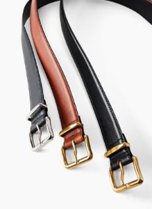 vagabond leather belt sold by Aritzia