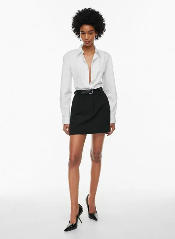 elite poplin shirt sold by Aritzia
