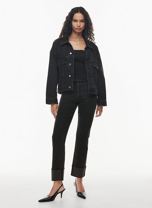 the arlo hi-rise cuff jean sold by Aritzia