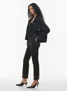the arlo hi-rise cuff jean sold by Aritzia