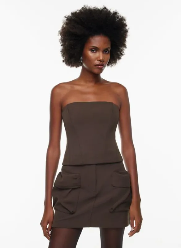 castle bustier sold by Aritzia