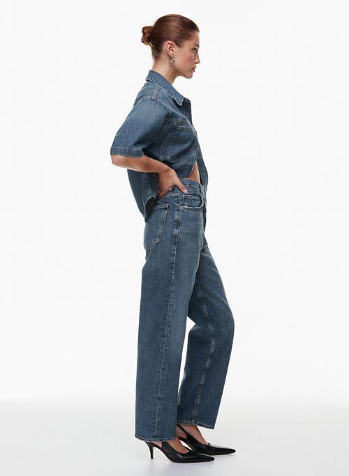 criss cross upsized jean sold by Aritzia product image thumbnail 3