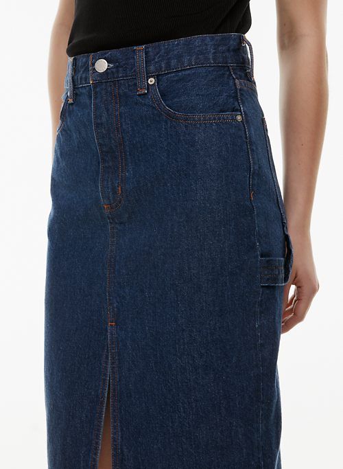 the ’90s pencil midi denim skirt sold by Aritzia product image thumbnail 4