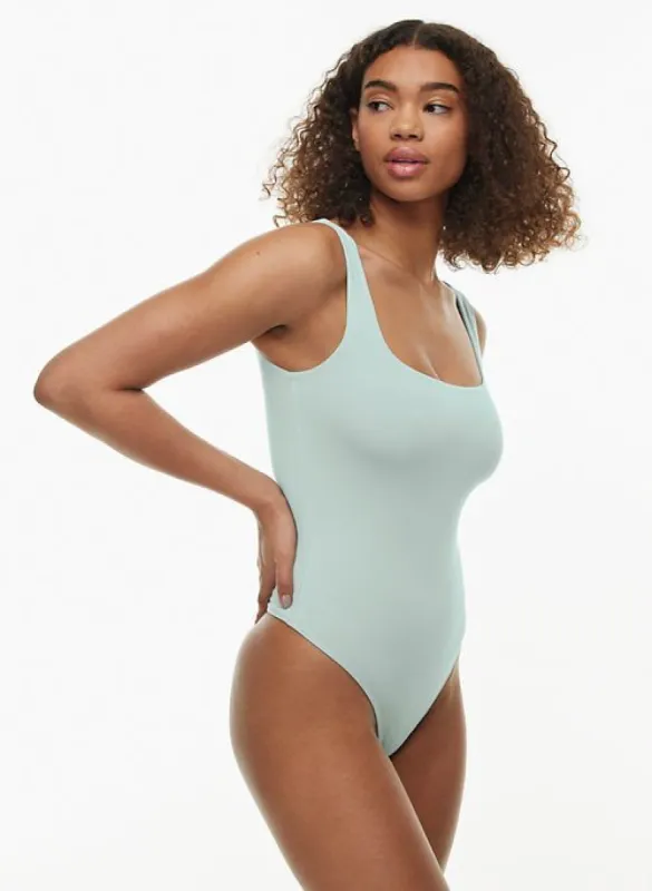 contour squareneck bodysuit sold by Aritzia